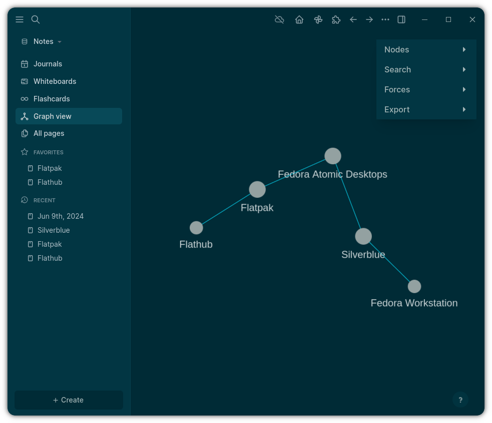 Logseq 图谱视图