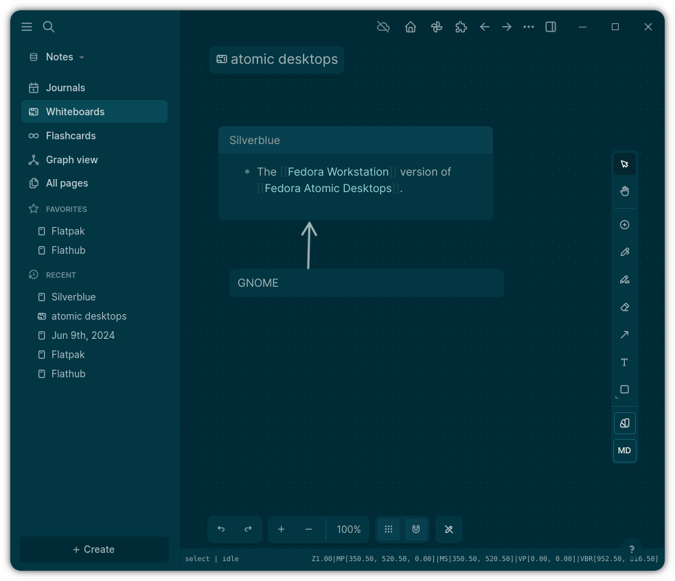 Logseq 白板